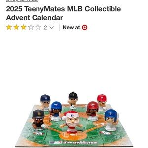 2025 TeenyMates MLB Collectible Advent Calendar